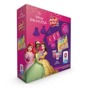 Livro Princesas Mundos Magicos Com Massa Estrela
