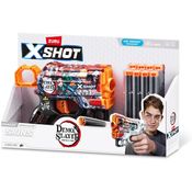 LANÇADOR X-SHOT - SKINS - MENACE - DEMON SLAYER - 8 DARDOS - CANDIDE
