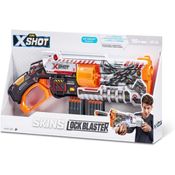 LANCADOR X-SHOT SKIN LOCKABLE BLASTER COM BLOQUEIO DE SENHA - 16 DARDOS - CANDIDE