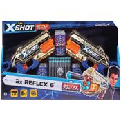 LANÇADOR X-SHOT  2X REFLEX 6 - ROYALE EDITION - CANDIDE