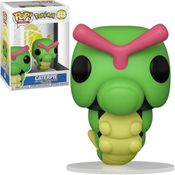 Boneco Funko Pop Games Caterpie 848 Pokemon Pikachu Ash