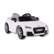 CARRO ELETRICO AUDI TT RS 12V BRANCO - BELFIX