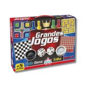 JOGO DE TABULEIRO 4 EM 1 GRANDES JOGOS - BIG STAR