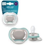 CHUPETA ULTRA AIR UNITAR. CINZA E VERDE 18M+ - PHILIPS AVENT