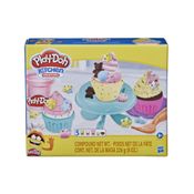 Massinha Play Doh Kit Cozinha Cupcakes Coloridos Hasbro 7253