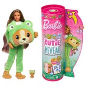 Barbie Cutie Reveal Disfarces Animais - Cachorrinho Verde - Mattel HRK22/HRK24