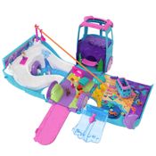 Conjunto de Veiculo e Acessórios - Polly Pocket - Aventura Animal Móvel - Mattel