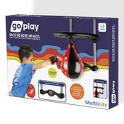 Saco De Boxe Infantil Para Portas com Tempo e Música Go Play Multikids - BR2325 BR2325