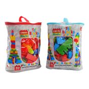 Blocos de Montar Saco com 80 Pcs Small Size Multikids - Br2274 BR2274