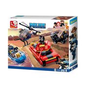 Blocos de montar Cidade Policial 460 Pcs Multikids - Br1334 BR1334