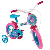 Bicicleta Infantil Aro 12 Feminina com Rodinhas Princesa Tiara - Styll Kids