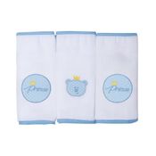 Kit Fralda Gifts Toys Com 3 Pçs Urso Azul Papi