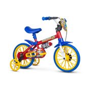 Bicicleta Infantil Aro 12 Com Rodinhas Fire Man - Nathor