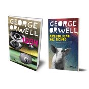Kit 1984 &amp; A Revolução dos Bichos George Orwell Editora Companhia das Letras Capa Comum