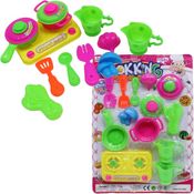 Kit Brinquedo Infantil Chef Cozinha Frigideira Panela 13pçs