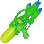 Brinquedo Super Pistola Arminha Infantil De Água Verde 45cm