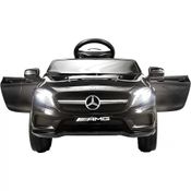 Costzon Ride Carrinho, Carro Elétrico Mercedes Benz, 1 lugar, 12V, com controle remoto, USB MP3, 3 km por hora, 3 a 6 anos, TOBBI, Preto