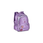 Mochila Infantil Clio Sweet Queen Lilás