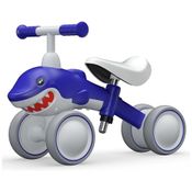 Bicicleta sem Pedal Infantil YGJT Rato com 4 Rodas para Crianças de 1 a 4 Anos, Rosa