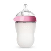Mamadeira Comotomo Rosa 250ml 3m+