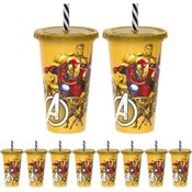 kit 20 Copo Shake HOMEM DE FERRO - 8637