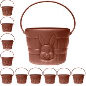 Kit 10 Cestinhas de Coelho para Monta Kits Páscoa Chocolate