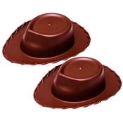 2 Chapéu de Vaqueiro Cowboy Story para Fantasia do Woody ou Jessie Toy Master