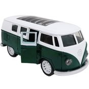 Carro Miniatura Colecionável Volkswagen Kombi Verde Fricção