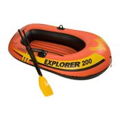 Bote Inflável Explorer 300 - Com Remos E Bomba - Intex