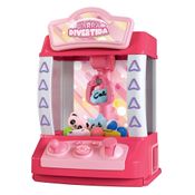 Mini Máquina Garra Divertida Rosa - Dm Toys
