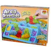 Areia Divertida Dinossauro - Dm Toys