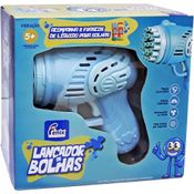 Lançador de Bolhas de Sabão - Azul - Fenix
