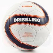 Bola de Futebol Branca/azul Grande - Sportcom