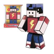 Boneco Turma do Mike Minecraft 25 cm Algazarra 1327