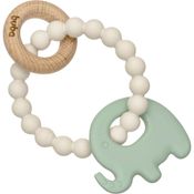 Mordedor Buba Elefante de Silicone e Bambu Verde