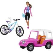 Barbie Acampamento Jipe Off Road e Bicicleta HKB06 - Mattel
