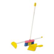 Kit Limpeza Infantil Vassourinha Rodo Pazinha Nig Brinquedo
