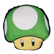 Almofada Cogumelo Vermelho Verde Super Mario  - Verde