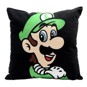 Almofada Luigi Super Mario Bros Nintendo Game Jogo Oficial