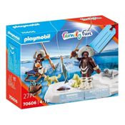 Playmobil Family Fun - Pescador Do Gelo 70606