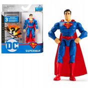 Boneco Superman - DC Liga da Justiça 10cm Com Acessórios - Sunny