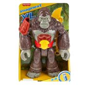 Imaginext - Mundo Aventura Figura de Ação 25cm - Rei Gorila - Mattel HLB72/HML93