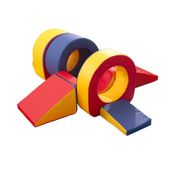 Playground Espumado Master Túnel com 8 Peças em Bagum