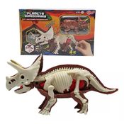 Kit Anatomia Triceratops 32 Peças - Toyng 52678