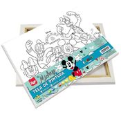 KIT TELA PINTURA COM PINCEL GUACHE MICKEY 4747DAC