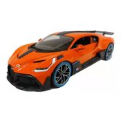 Miniatura Carro Bugatti Divo Laranja 1/18 Burago 11045