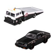 Miniatura Caminhão Reboque Ramp Truck e Buick 1987 1/64 Maisto 15055