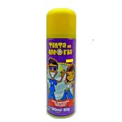 Tinta para Cabelo Spray - Alegria - Cor Amarela - 150ml