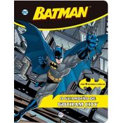 Livro De Quebra Cabeça Infantil Batman Guardião Gotham City