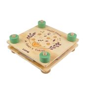 Prensa de Flores e Folhas - Brinquedo Educativo Lume